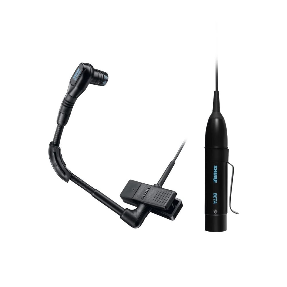 Shure BETA 98H/C – Cardioid Instrument Microphone with Horn Mount