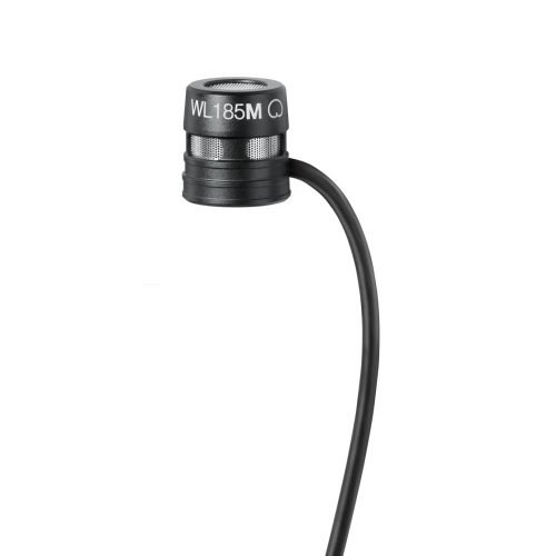 Shure WL185MB/C-TQG – Microflex Low-profile Cardioid Lavalier Microphone with TA4F Connector