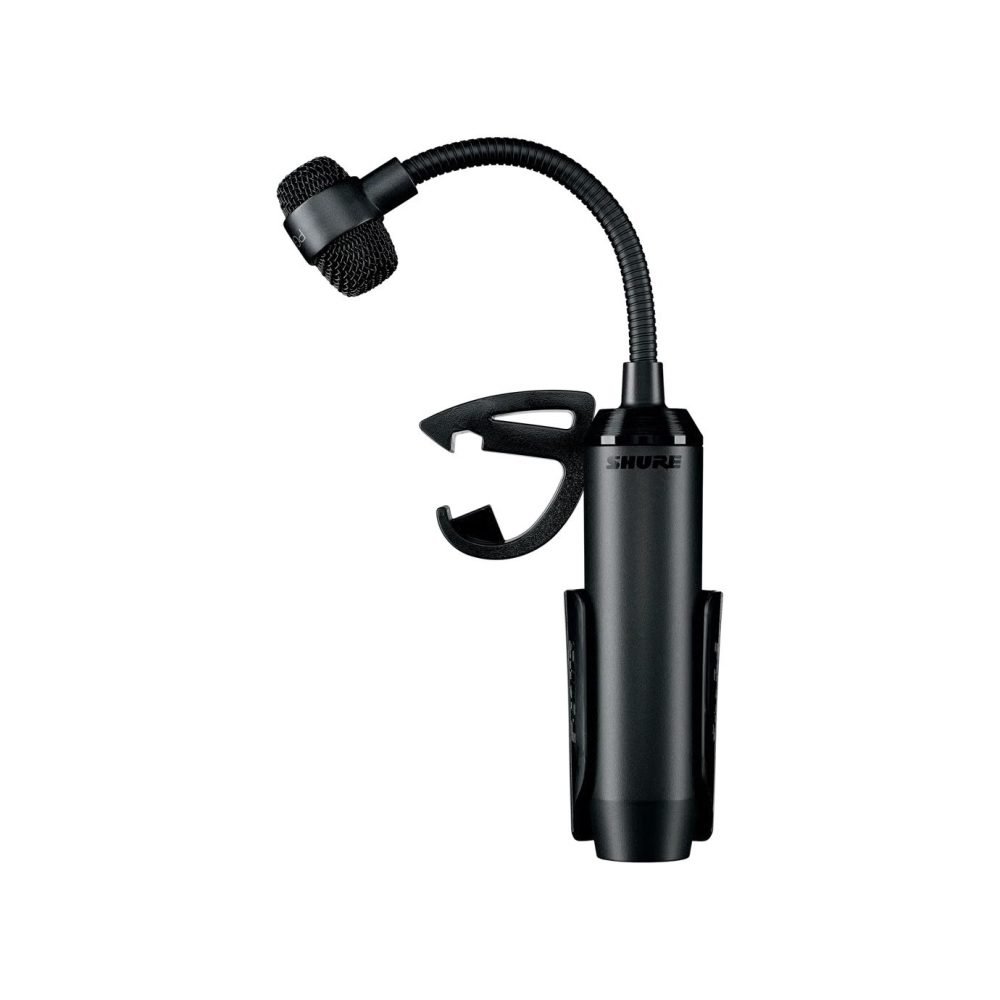 Shure PGA98D-LC – Cardioid Condenser Drum Microphone with Gooseneck Mount for Precise Drum and Percussion Capture