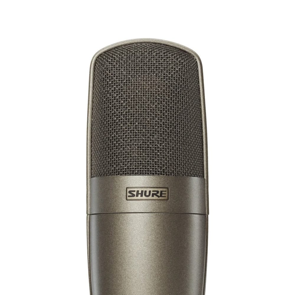 Shure KSM42/SG – Large Dual-Diaphragm Side-Address Condenser Vocal Microphone for Studio & Broadcast Recording