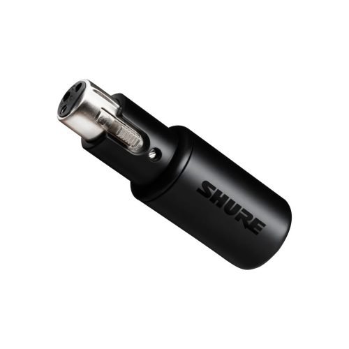 Shure MVX2U – Digital Audio Interface (XLR-to-USB Adapter with Phantom Power)