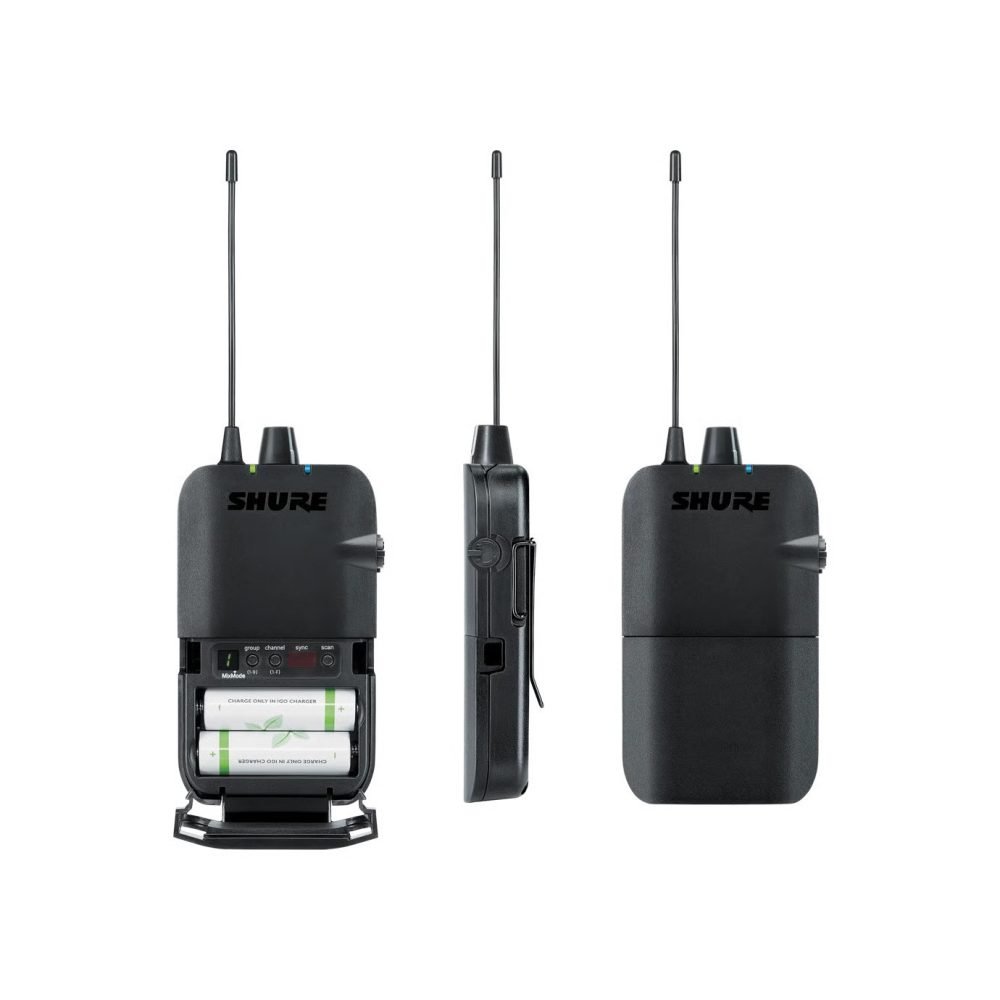 Shure P3R – Wireless Bodypack Receiver for PSM300 In-Ear Monitoring System