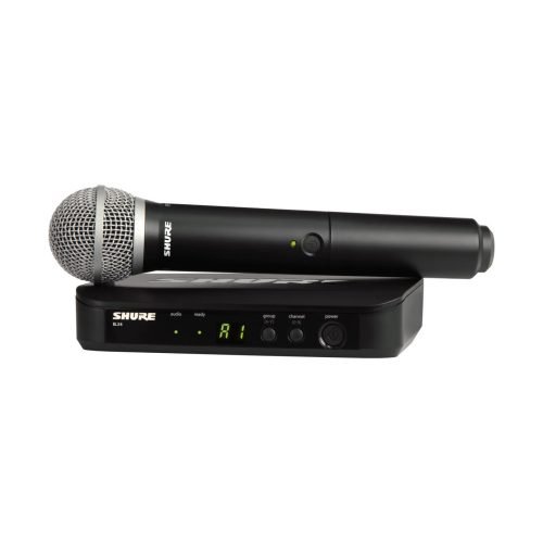 Shure BLX24/PG58 – Wireless Vocal Microphone System with PG58 Capsule