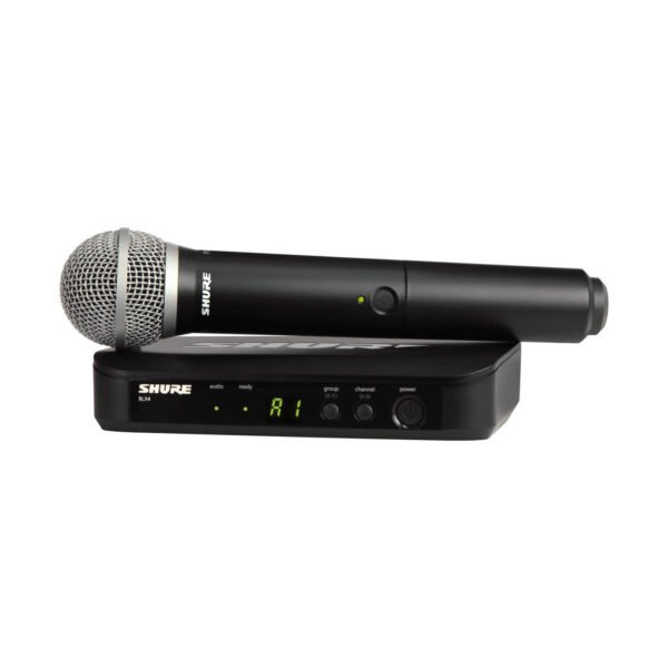 55aa754a43d029e4626f1ff31bc3af68.jpeg Shure BLX24/PG58 – Wireless Vocal Microphone System with PG58 Capsule