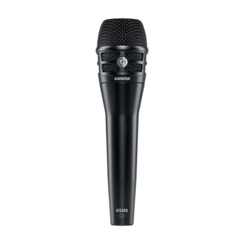 Shure KSM8/B – Dualdyne™ Handheld Dynamic Vocal Microphone for Live Performance & Studio Use (Black Finish)