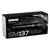 Shure SM137-LC – Professional Instrument Condenser Microphone with Flat Frequency Response & Switchable Pad for Studio and Live Performance