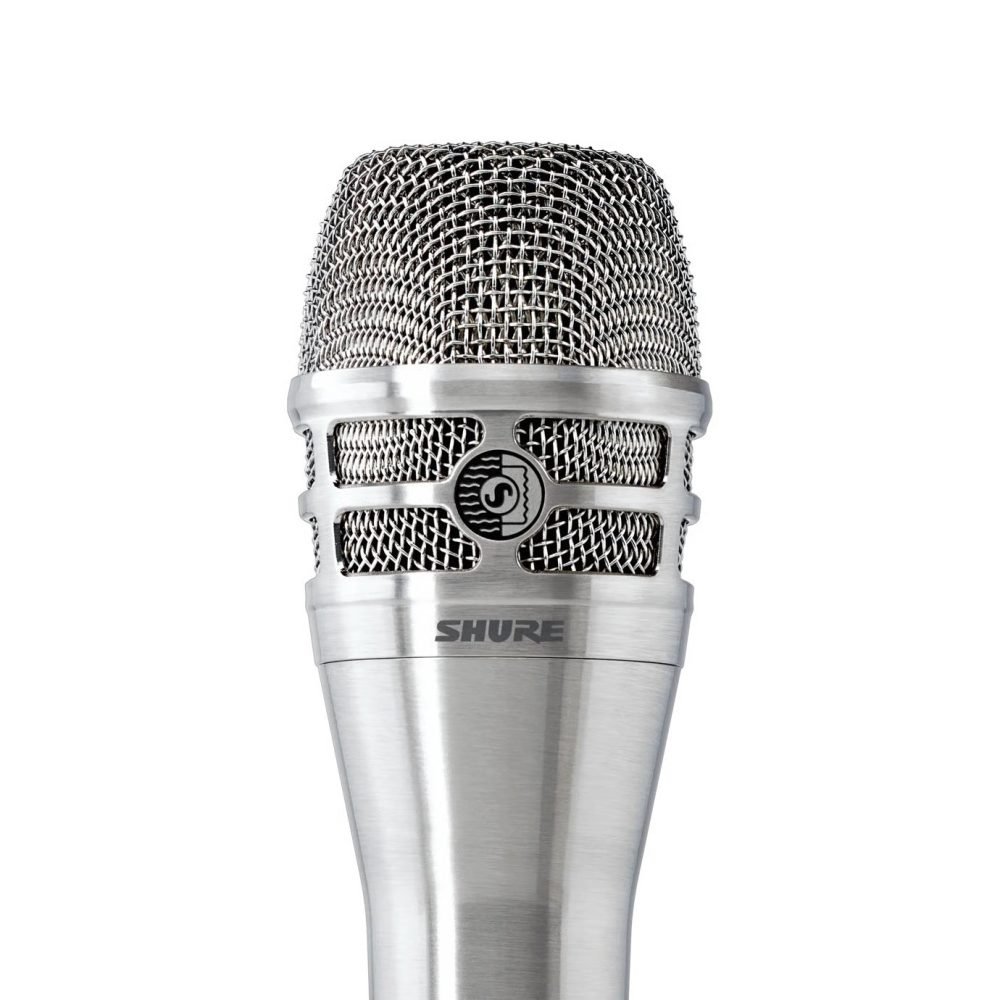 Shure KSM8/N – Dualdyne™ Handheld Dynamic Vocal Microphone for Live & Studio Performance (Nickel Finish)