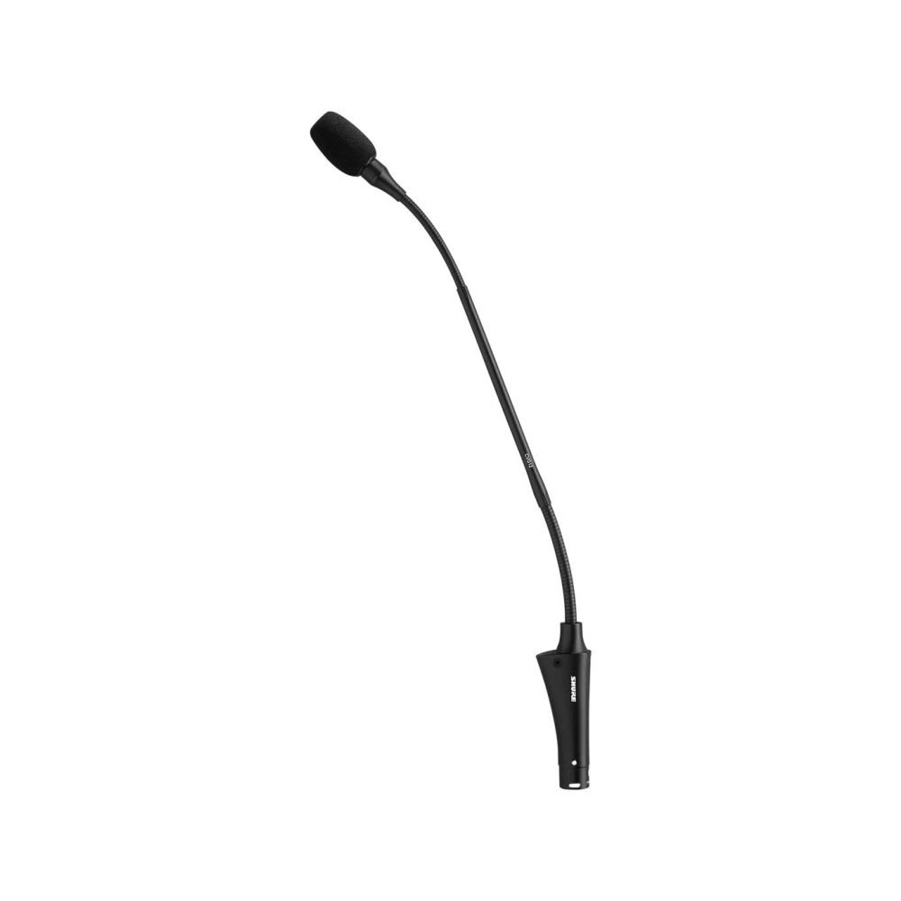 Shure CVG12-B/C – 12” Gooseneck Condenser Microphone with Inline Preamp, Cardioid (Black)