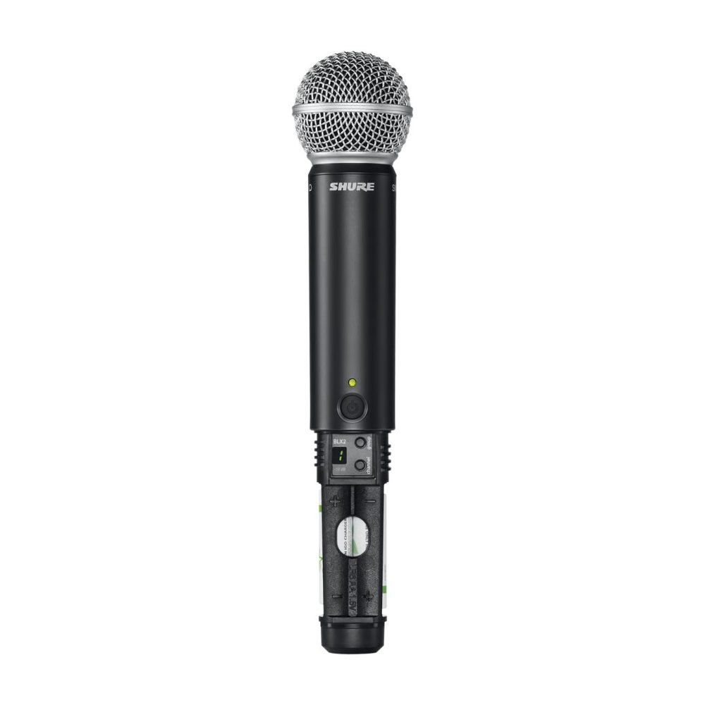 Shure BLX2/SM58 – Handheld Transmitter with SM58 Microphone Capsule