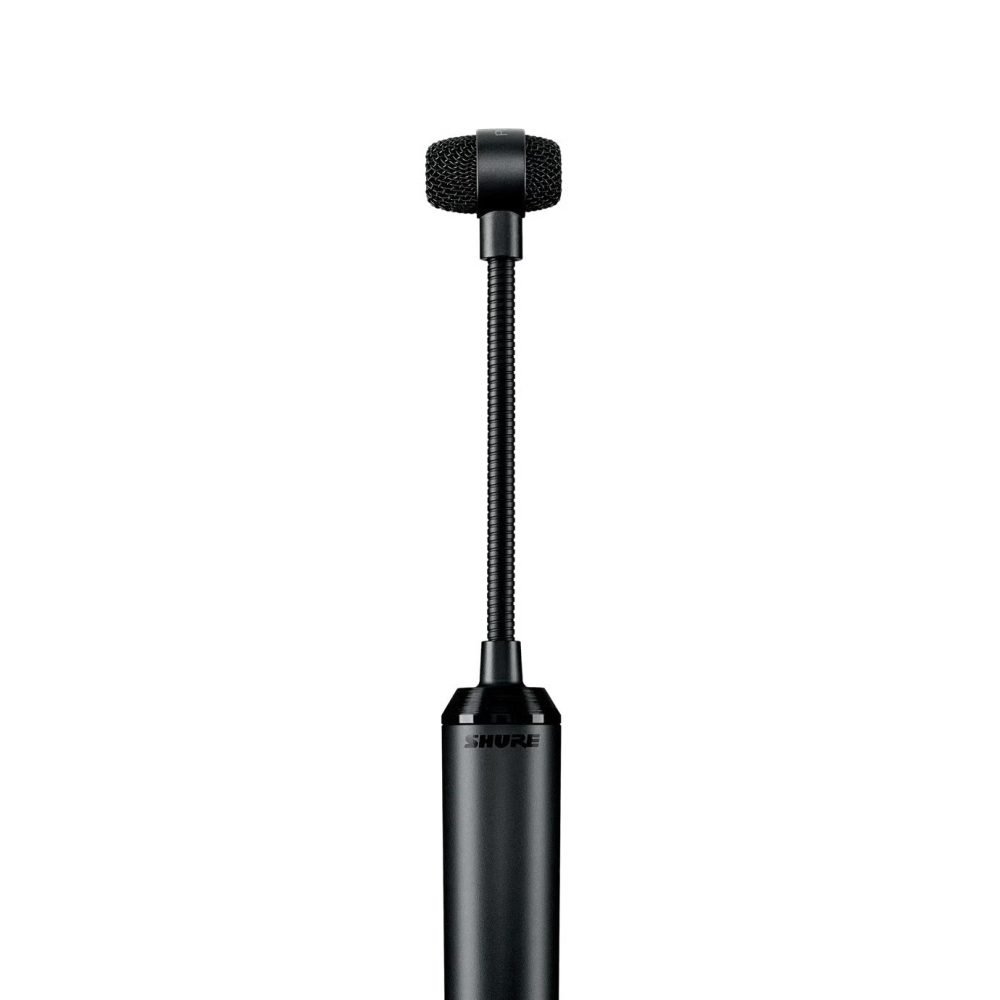 Shure PGA98D-LC – Cardioid Condenser Drum Microphone with Gooseneck Mount for Precise Drum and Percussion Capture