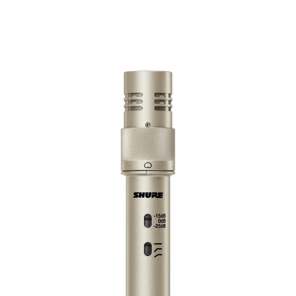 Shure KSM141/SL – Dual-Pattern End-Address Condenser Microphone for Studio Recording, Instruments & Live Sound