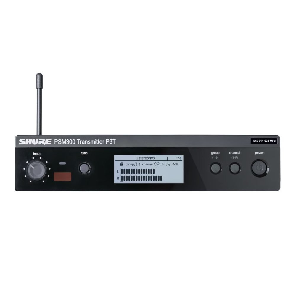 Shure P3T – Wireless Transmitter for PSM300 In-Ear Monitoring System