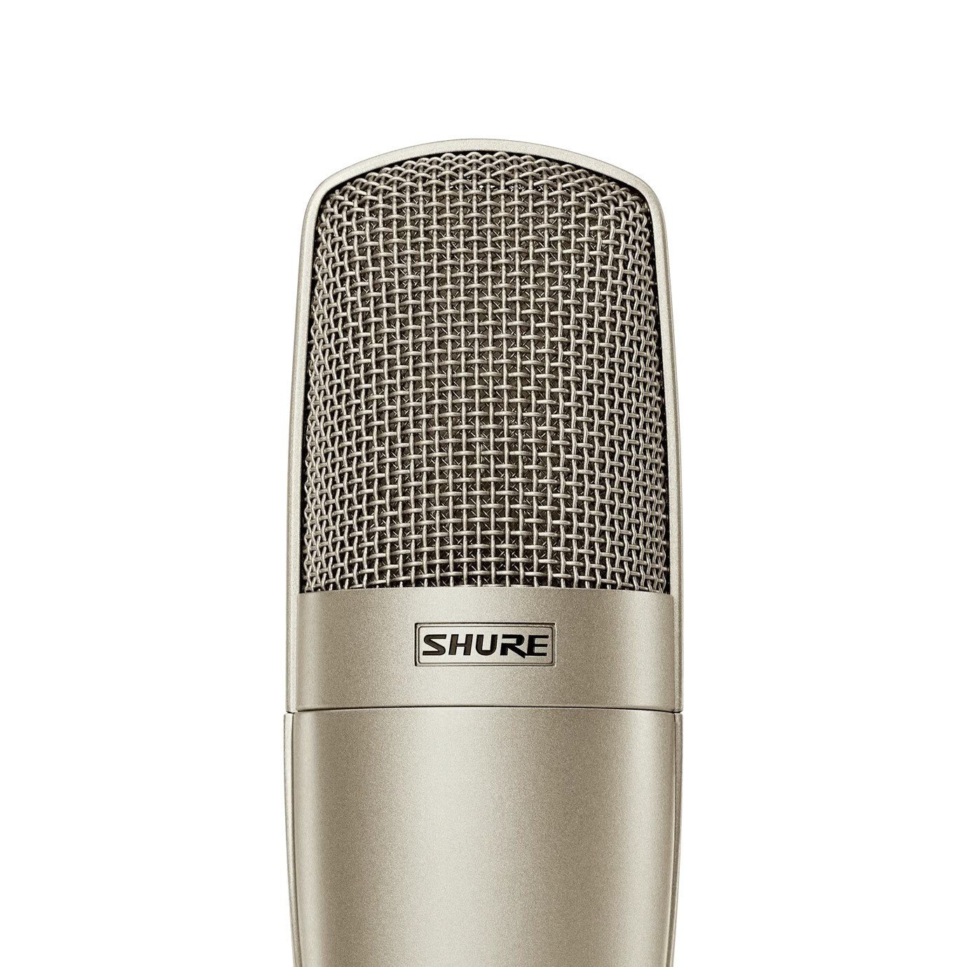 Shure KSM32/SL – Side-Address Cardioid Condenser Microphone for Studio Recording, Broadcast & Live Sound (Silver Finish)