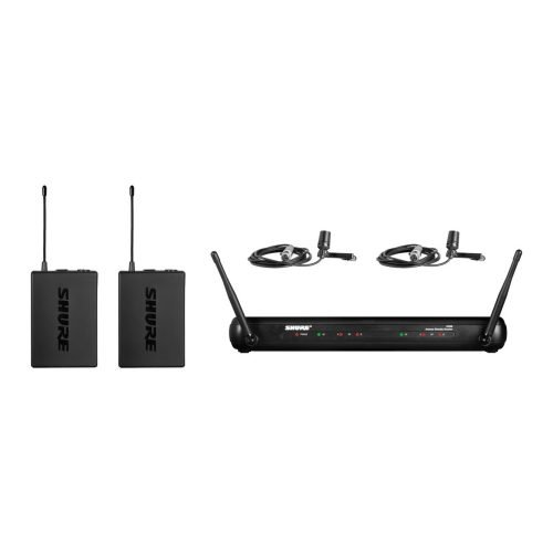 Shure SVX188/CVL – Dual Lavalier Wireless Microphone System