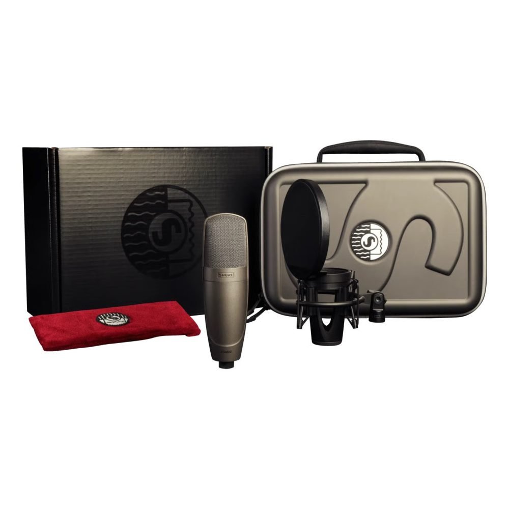 Shure KSM42/SG – Large Dual-Diaphragm Side-Address Condenser Vocal Microphone for Studio & Broadcast Recording