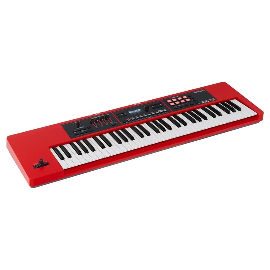 Roland XPS-10X – 61-Key Expandable Synthesizer in Red with Pro Sounds, Performance Controls & USB Import Function