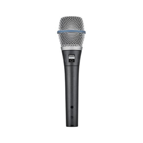 Shure BETA87C – Cardioid Condenser Vocal Microphone with Studio-Quality Clarity and Smooth On-Axis Response for Stage and Studio