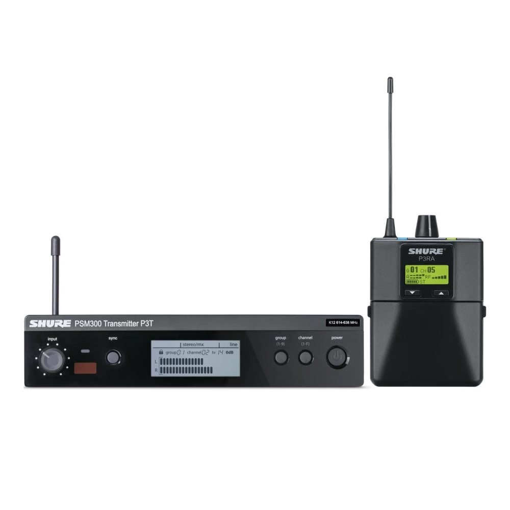 Shure P3TRA – Wireless In-Ear Monitoring System (Without Earphones)