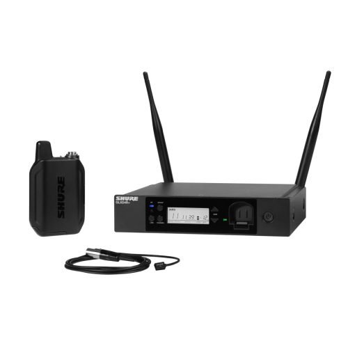 Shure GLXD14R+/93 – Digital Wireless Rack System with WL93 Lavalier Microphone