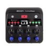 Zoom PodTrak P4NEXT Audio Interface – 4-Channel Portable Podcast & Streaming Recorder with XLR Inputs, 48kHz/24-bit, USB-C Interface & 4 Headphone Outputs