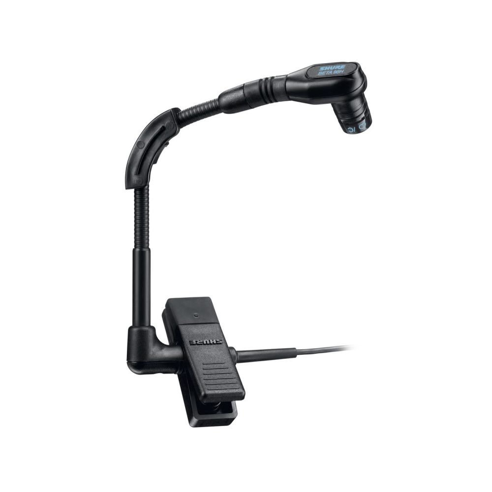 Shure GLXD14+/B98 – Digital Wireless Instrument System with BETA®98H/C Gooseneck Microphone