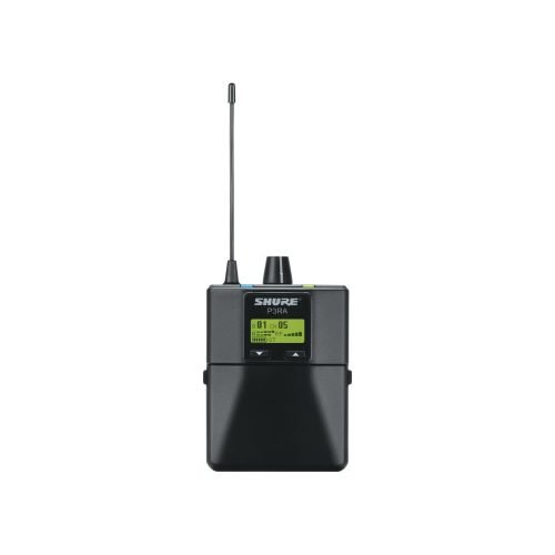 Shure P3RA – Premium Wireless Bodypack Receiver for PSM300 In-Ear Monitoring System