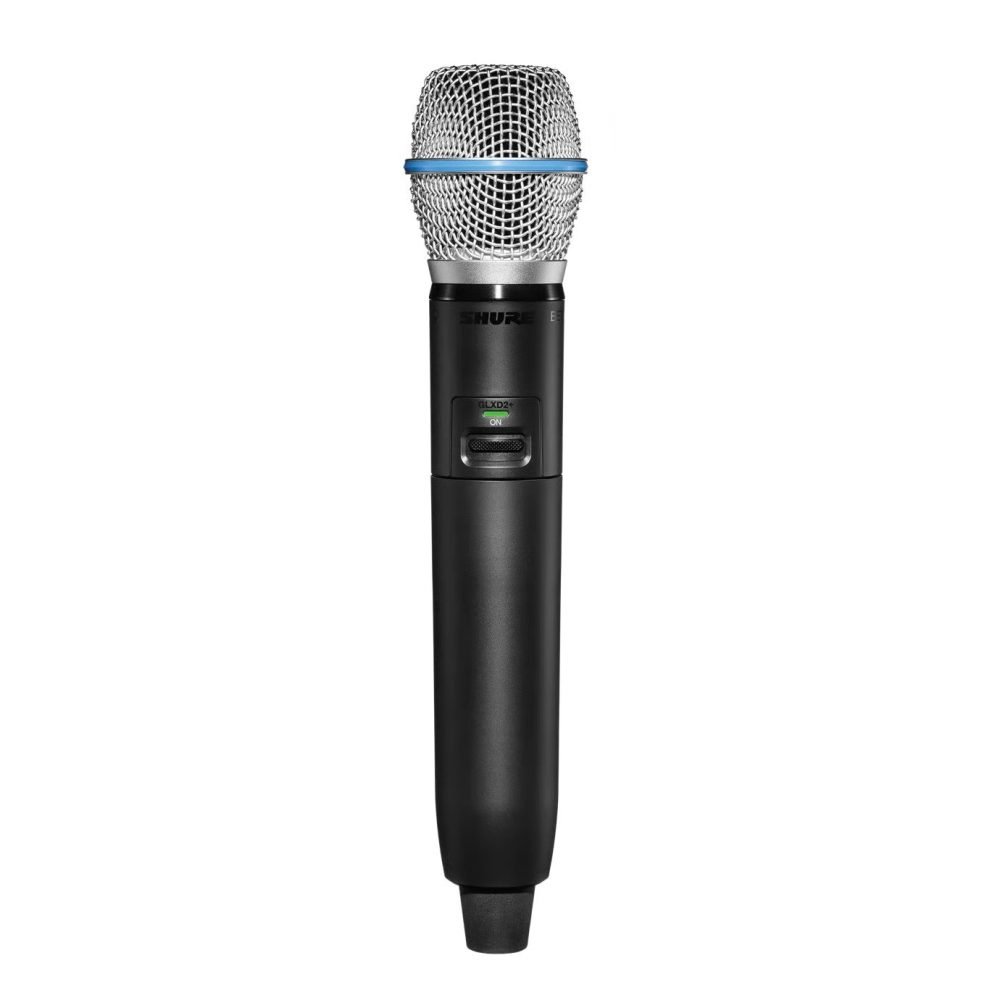 Shure GLXD24+/B87 – Digital Wireless Handheld System with BETA®87A Microphone