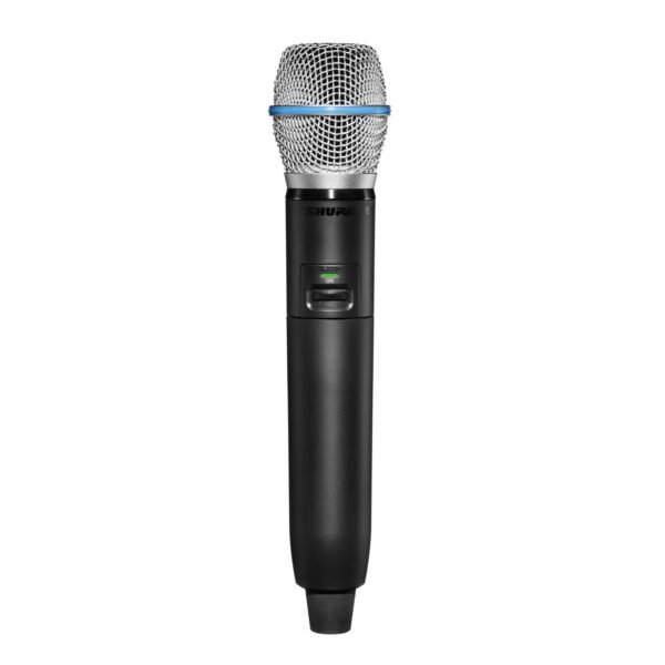 Shure GLXD24+/B87 – Digital Wireless Handheld System with BETA®87A Microphone