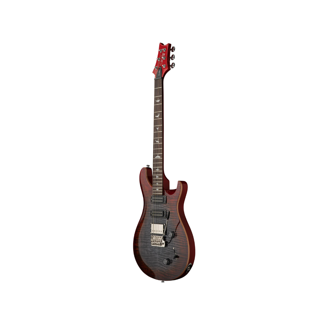 PRS SE Studio Electric Guitar – Charcoal Cherry Burst with Versatile Humbuckers & Comfortable Playability