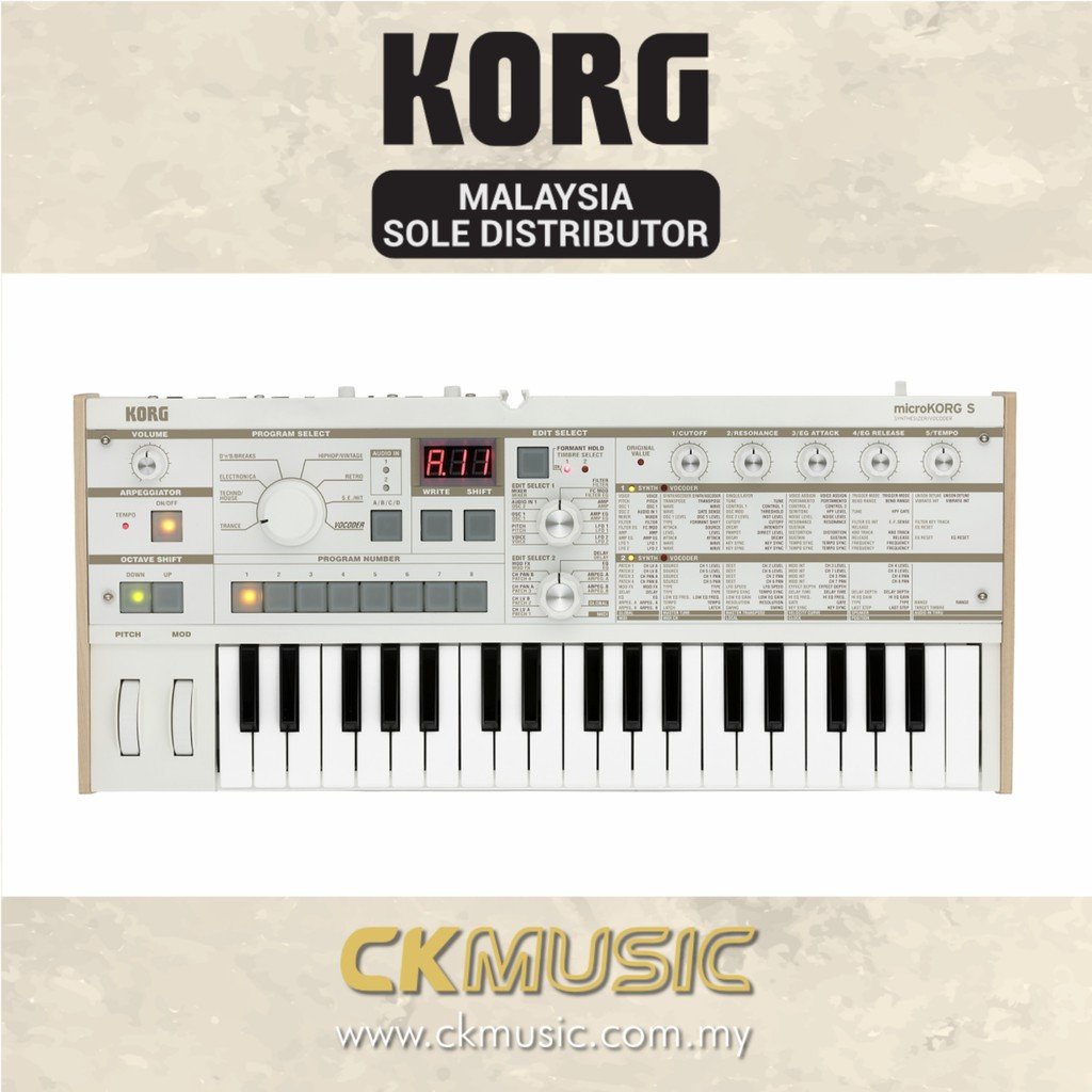 c52a2ad18e6d061ababef4d941caf346.jpeg Korg MicroKorg S - Systhesizer/Vocoder MK-1S