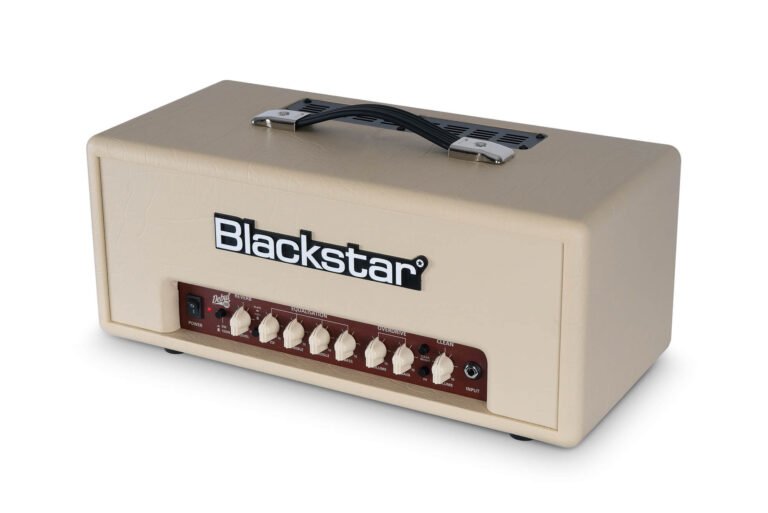 Blackstar Debut 100RH Cream – 100-Watt Solid-State Guitar Amplifier Head with Dual Channels, Built-In Reverb & ISF Tone Shaping