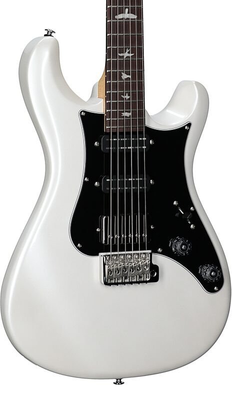 PRS SE Studio Standard Rosewood Electric Guitar – White Pearl with All-Rosewood Body & Versatile Studio Tones