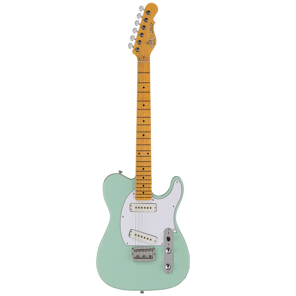 G&L Tribute ASAT Special Electric Guitar – Surf Green with Jumbo MFD Pickups & Classic Single‑Cut Design