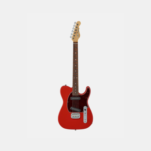 G&L Fullerton Deluxe ASAT Special Electric Guitar – Fullerton Red with Jumbo Magnetic Field Design Pickups & Classic Single-Cut Body
