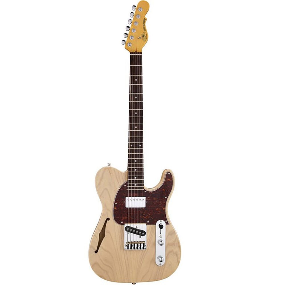 G&L Tribute ASAT Classic Bluesboy Semi Hollow Electric Guitar - Blonde