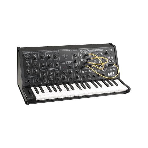 c810b08b6adf29997705f65813289690.jpeg Korg MS-20 Mini – Semi-Modular Analog Synthesizer Keyboard Piano in Black with Dual Filters, Patch Bay & Vintage MS-20 Sound