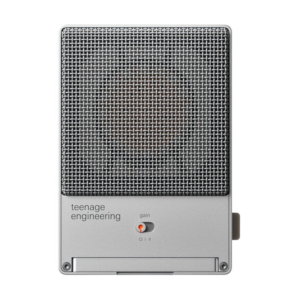 0392293a6ce876d7e3a81ab4a4c6e481.jpeg Teenage Engineering CM-15 (Silver) – Compact USB-C Portable Monitor Speaker with Clear Audio & Sleek Silver Finish