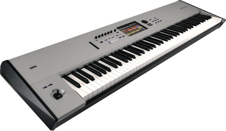 9f850224f64547d44b0746ce74e55a1b.jpeg Korg NAUTILUS-88 AT GR – 88-Key Hammer-Action Workstation Keyboard with Aftertouch, Premium Grandstage Red Finish & Enhanced Sound Engines