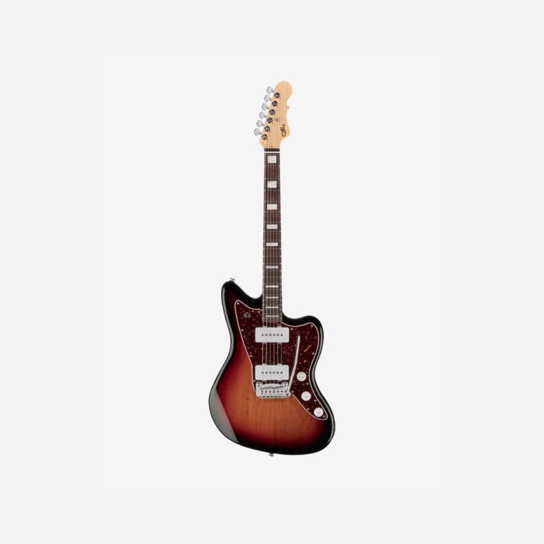 G&L Tribute Doheny Electric Guitar – 3-Tone Sunburst with Dual Magnetic Field Design Pickups & Vintage Offset Style