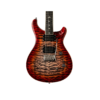 PRS SE Custom 24-08 Quilt Electric Guitar – Charcoal Cherry Burst with Quilted Maple Top & 8-Pickup Versatility
