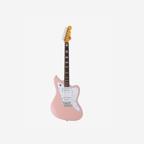 G&L Tribute Doheny Electric Guitar – Shell Pink with Dual Magnetic Field Design Pickups & Vintage Offset Style
