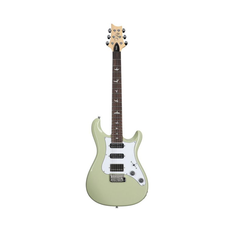 PRS SE Studio Standard Rosewood Electric Guitar – Sage Green with All-Rosewood Body & Versatile Studio Tones
