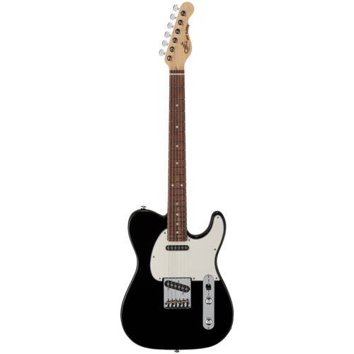 G&L Fullerton Deluxe ASAT Classic Electric Guitar – Jet Black with Caribbean Rosewood Fingerboard & Magnetic Field Design Pickups