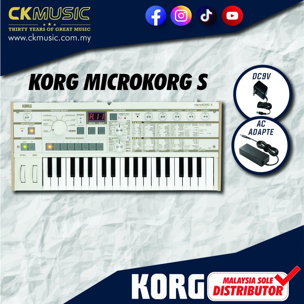 Korg MicroKorg S - Systhesizer/Vocoder MK-1S