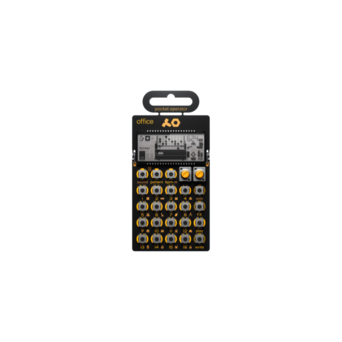 Teenage Engineering PO-24 Office – Noise Percussion Synthesizer Pocket Operator with 16 Sequencer Steps & Office-Themed Sounds
