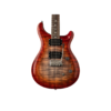 PRS SE Custom 24-08 Electric Guitar – Charcoal Cherry Burst with Maple Top & Versatile 8-Pickup Configuration