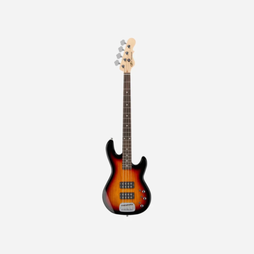 G&L Tribute L-2000 Bass Guitar – 3-Tone Sunburst with Dual Magnetic Field Design Pickups & Versatile Active Electronics