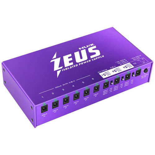 NUX ZEUS NIP-Z10 Guitar Pedal Isolated Power Supply
