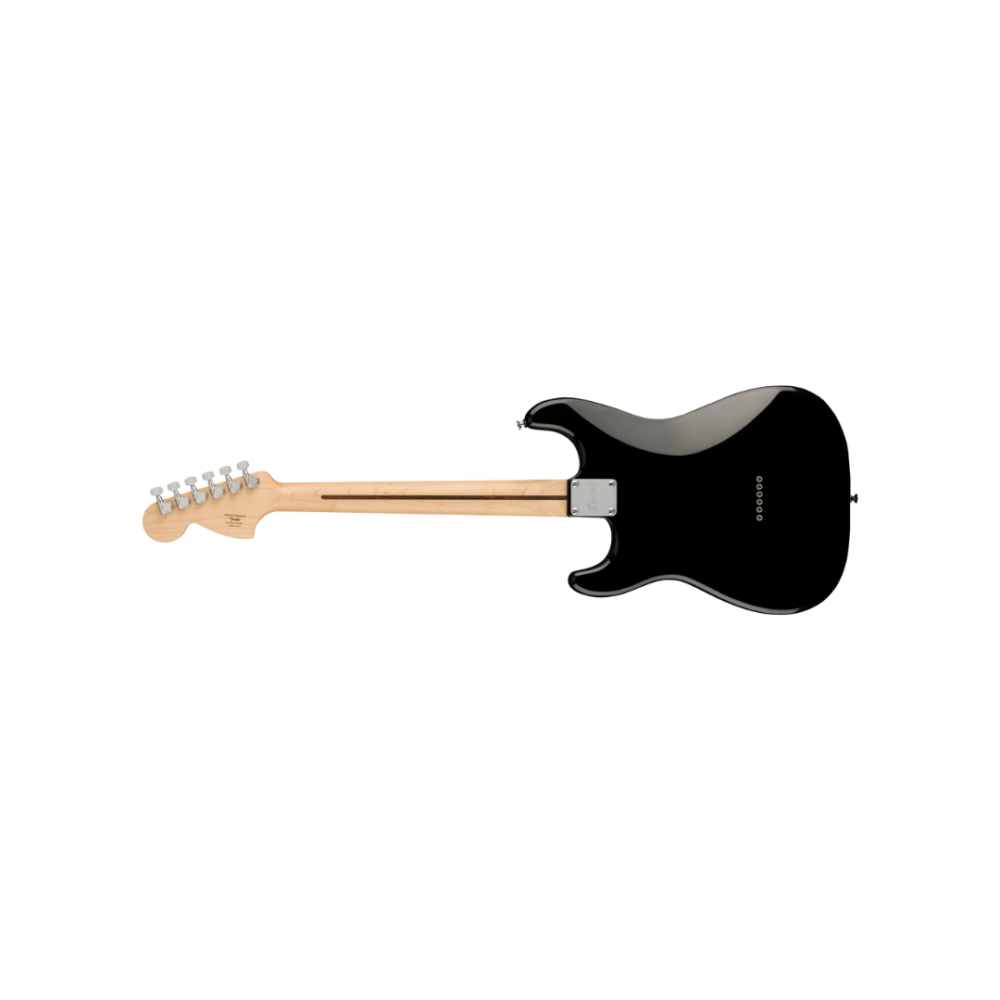 020ed07c417f24e77bf4fec992472f20.png Squier FSR Affinity Series Stratocaster H HT Electric Guitar, Laurel FB, Black