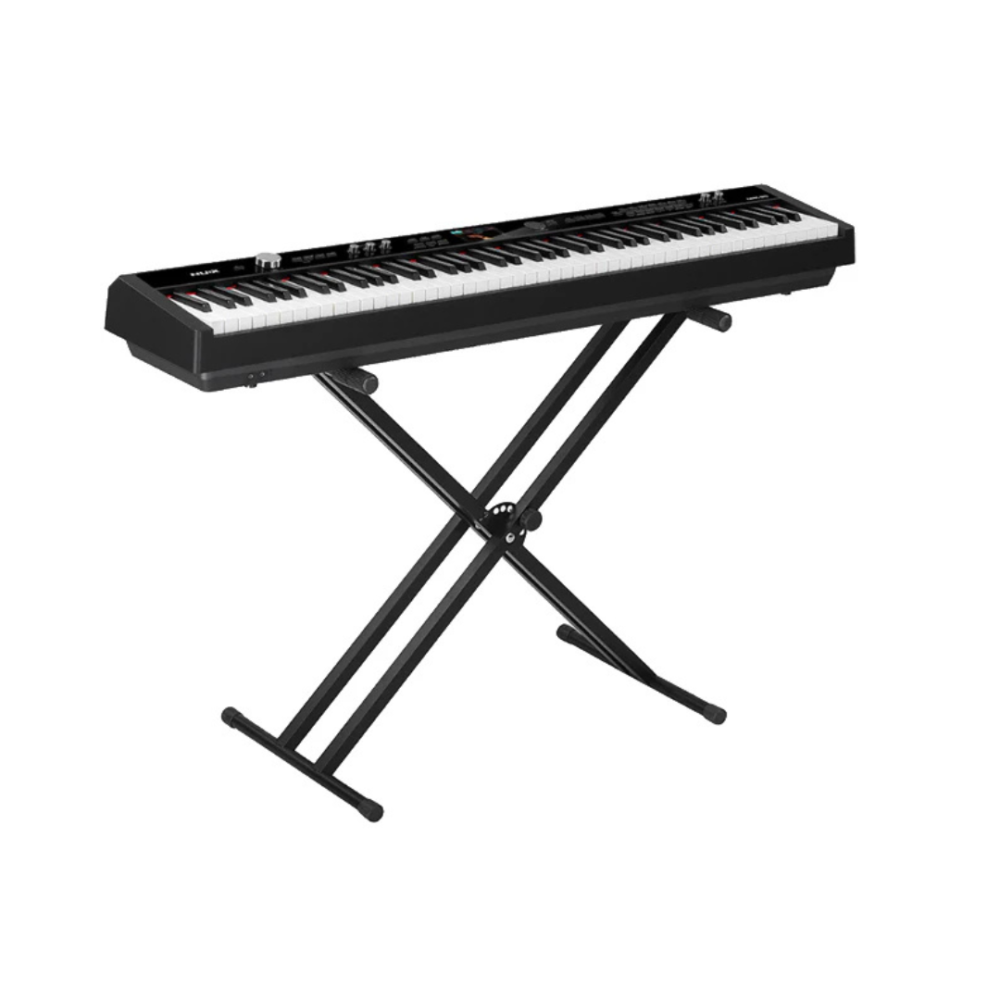 NUX NPK‑20 88‑Key Digital Piano – Full‑Size Hammer Action Keyboard with Stand & Throne for Authentic Playing Experience